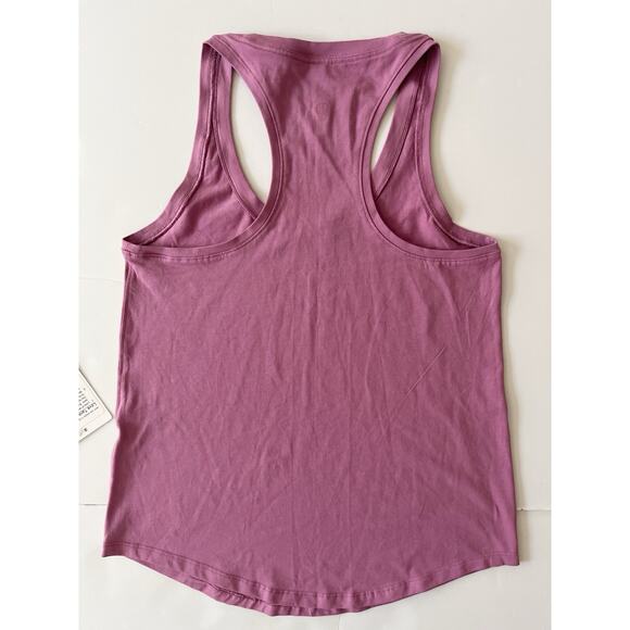 Lululemon Love Tank Top Women 4 Vintage Plum Stretch Athleisure Sport Runner Gym - Picture 9 of 9